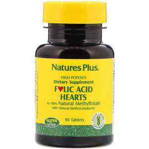 Nature's Plus, Фолієва кислота, 90 Tablets