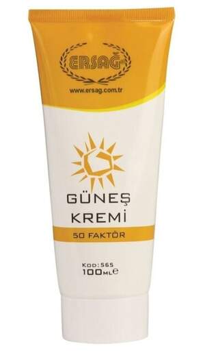 Сонцезахисний крем (SPF 50), 100 мл, ERSAĞ, Турція Сонцезахисний крем (SPF 50), 100 мл, ERSAĞ, Турція