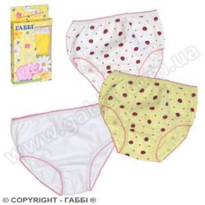 Трусы для девочки «Божья коровка»