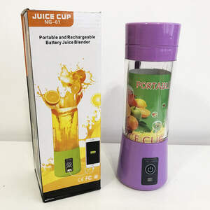 Блендер Smart Juice Cup Fruits USB. Цвет: фиолетовый