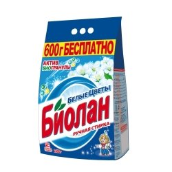 Биолан Белые Цветы стир.порошок ручная стирка 2400гр. Биолан Белые Цветы стир.порошок ручная стирка 2400гр.