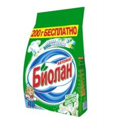 Биолан Автомат Белые цветы стир.порошок 2400гр. Биолан Автомат Белые цветы стир.порошок 2400гр.