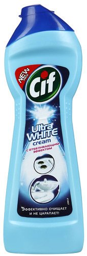 СИФ 250мл Ultra White чистящий крем белый СИФ 250мл Ultra White чистящий крем белый