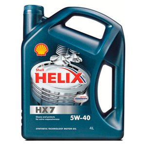 Масло моторное SHELL Helix HX7 5W-40 4л.
