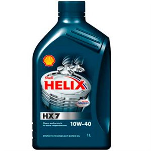 Масло моторное SHELL Helix HX7 10W-40 1л.