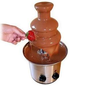 Шоколадный фонтан фондю Chocolate Fondue Fountain