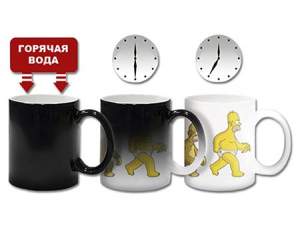 Кружки хамелеон, печать Кружки хамелеон, печать