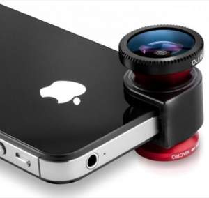 Объектив 2-в-1 fisheye180, макро Объектив 2-в-1 fisheye180, макро