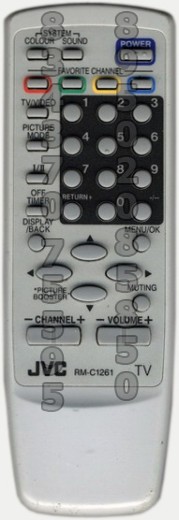 JVC RM-C1261 JVC RM-C1261