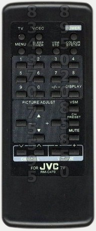 JVC RM-C470 JVC RM-C470