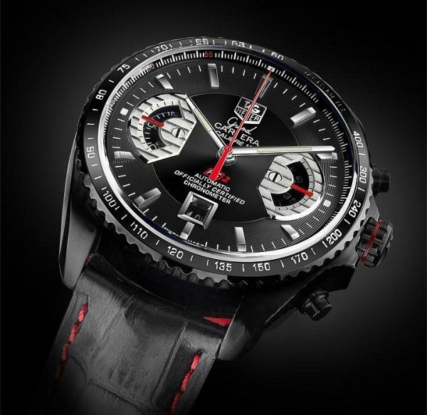 Часы мужские TAG Heuer Carrera Calibre 17 (механика) копия + подарочная коробка