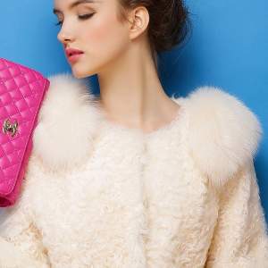 Меховая куртка кролик рекс Мими