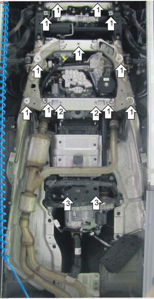 Защита MOTODOR двигателя, переднего дифференциала, КПП, разд.коробки Land Rover Range Rover Vogue 2013- Внедорожник Защита MOTODOR двигателя, переднего дифференциала, КПП, разд.коробки Land Rover Range Rover Vogue 2013- Внедорожник