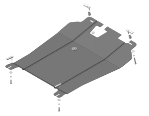 Защита MOTODOR двигателя, КПП Mitsubishi ASX  2010-н.в. Внедорожник