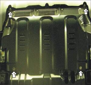 Усиленная защита радиатора (3 мм, сталь) для Mitsubishi Pajero Sport II 2008-2016