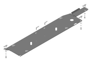 Усиленная защита топливных трубок (3 мм, сталь) для Nissan X-Trail 2015-