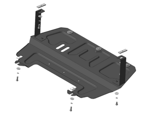 Защита MOTODOR двигателя, КПП Volkswagen Polo 2009-2018 Седан, Хэтчбек Защита MOTODOR двигателя, КПП Volkswagen Polo 2009-2018 Седан, Хэтчбек