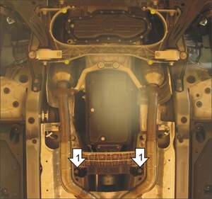 Защита MOTODOR КПП Lexus GS 300/350 2008-2012 Седан