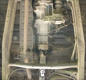 Защита MOTODOR разд.коробки Mitsubishi L 200 2006-2015 Пикап