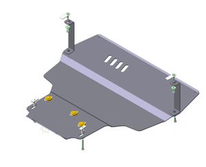 Защита MOTODOR двигателя, КПП Skoda Superb  2008-2013 Хэтчбек, универсал