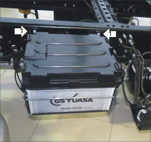 Защита MOTODOR АКА Isuzu  FSR90/FVR34 2013-2017 шасси