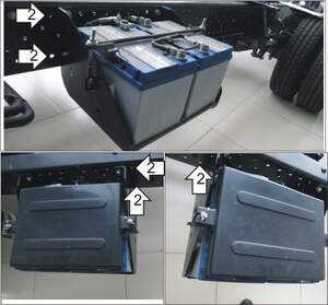 Защита MOTODOR АКА Isuzu NMR 85H/NPR 75H 2011-2017 шасси