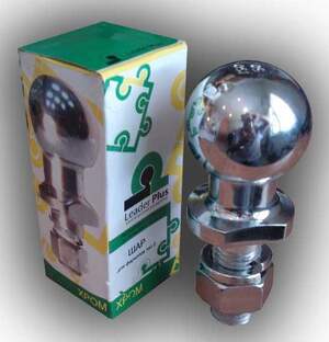 Шар тип Е (резьба 22мм) (полированный ХРОМ)