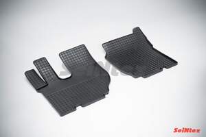 Коврики резиновые с рисунком «Сетка» VOLVO FH 12 2002-2018 «Seintex»