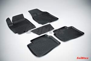Коврики резиновые KIA CERATO 2009-2013 с высоким бортом «Seintex»