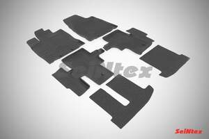 Коврики резиновые NISSAN PATHFINDER IV 2014-2018 с высоким бортом «Seintex» Коврики резиновые NISSAN PATHFINDER IV 2014-2018 с высоким бортом «Seintex»