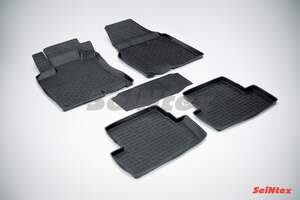 Коврики резиновые NISSAN Qashqai 2007-2014 с высоким бортом «Seintex» Коврики резиновые NISSAN Qashqai 2007-2014 с высоким бортом «Seintex»