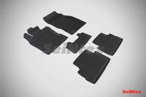 Коврики резиновые NISSAN Qashqai II (японская сборка) 2014-2018 с высоким бортом «Seintex» Коврики резиновые NISSAN Qashqai II (японская сборка) 2014-2018 с высоким бортом «Seintex»