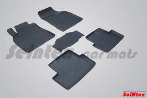 Коврики резиновые RENAULT FLUENCE 2010-2018 с высоким бортом «Seintex» Коврики резиновые RENAULT FLUENCE 2010-2018 с высоким бортом «Seintex»