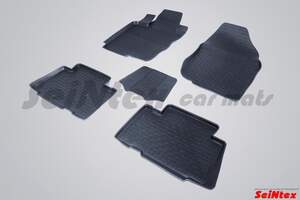 Коврики резиновые TOYOTA RAV 4 III 2006-2012 с высоким бортом «Seintex»