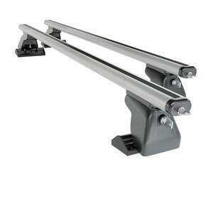 Багажник AMOS BETA на штат.места FORD C-Max I MPV 5дв 2003-2010 (аэродинамич.дуги с замком)