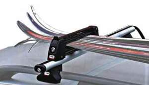 Крепление AMOS для 3-х пар лыж/2-х сноубордов на багажник на крышу авто, для всех типов поперечин, черный Крепление AMOS для 3-х пар лыж/2-х сноубордов на багажник на крышу авто, для всех типов поперечин, черный