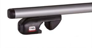 Багажник AMOS NOWY на рейлинги ALFA ROMEO 159 Sportwagon, Kombi 5дв 2005-2012 (аэродинамич.дуги)