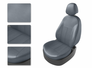 Чехлы CarFashion для сидений VOLVO S60 серый/серый/серый 42018444 Чехлы CarFashion для сидений VOLVO S60 серый/серый/серый 42018444