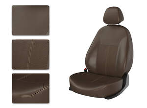 Чехлы CarFashion для сидений VW PASSAT B-7 TRENDLINE SD коричн/коричн/коричн 35198777