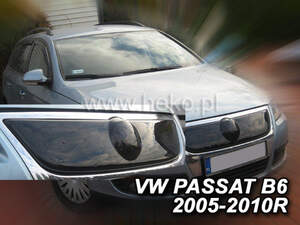 Дефлектор на решетку радиатора радиатора VW PASSAT B-6 2005- верх, Хеко (Польша)