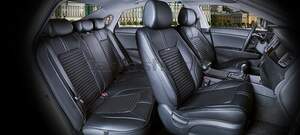 Комплект Накидок «SECTOR LEATHER PLUS» черный/черный/черный 22223