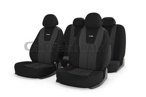 Чехлы универсальные   «DOUGLAS» т.серый/черный/т.серый 22036