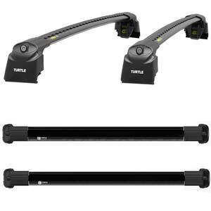 Багажные поперечины TURTLE AIR 2 на интегриров.рейлинги BMW X5  (F15) SUV 5дв 2014-2018  черные