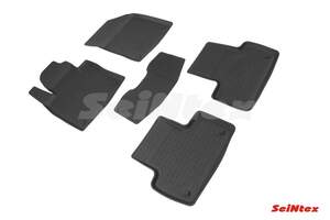 Коврики резиновые с высоким бортом Volvo XC-60 II(2018-н.в.) «Seintex»