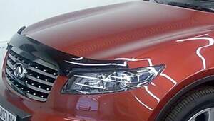 Дефлектор для капота (отбойник) INFINITI  FX35 45   (2003-2008) 