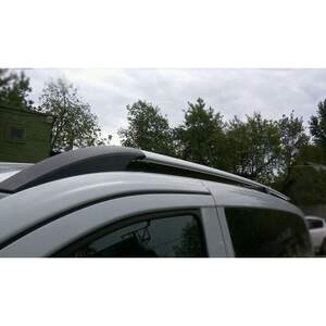 Рейлинги «ELIT»продольные MERCEDES VITO/VIANO LONG(МЕТАЛЛ КОНЦ.) (2003-2014/2014-н.в.) black (черные)