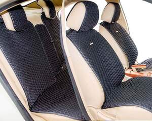 Накидка «PALERMO VAN» черный/т.серый/черный 21044