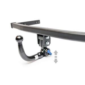 Фаркоп Mercedes GLE-Class w166 2015-2019, Mercedes M-Class w164 2006-2012, M-Class w166 2012-2015 вертикальное быстросъемное крепление шара на ключе