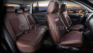 Комплект каркасных чехлов 5D «TITAN PLUS» кофе/кофе/кофе/кофе 27240 Комплект каркасных чехлов 5D «TITAN PLUS» кофе/кофе/кофе/кофе 27240