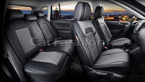 Комплект каркасных чехлов 5D «TITAN PLUS» серый/черный/серый/черный 27241 Комплект каркасных чехлов 5D «TITAN PLUS» серый/черный/серый/черный 27241